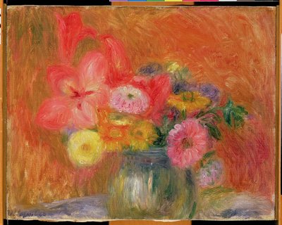 Bol de fleurs - William James Glackens